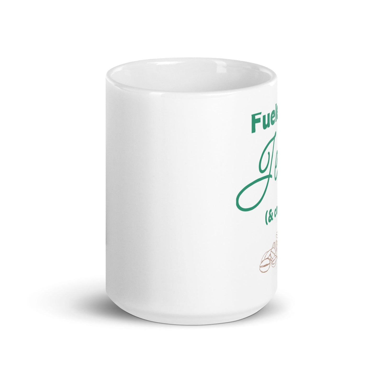 Coffee and Jesus glossy mug - Bright Eye Creations