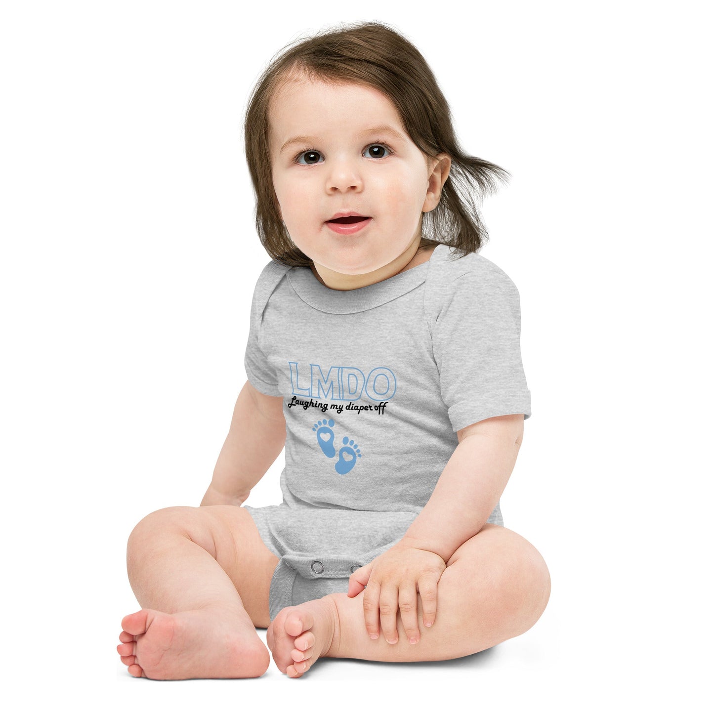 LMDO Baby short sleeve one piece - Bright Eye Creations