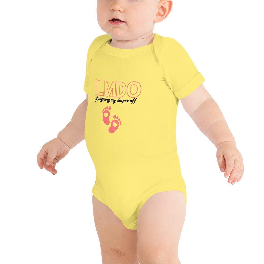 LMDO Baby short sleeve one piece - Bright Eye Creations