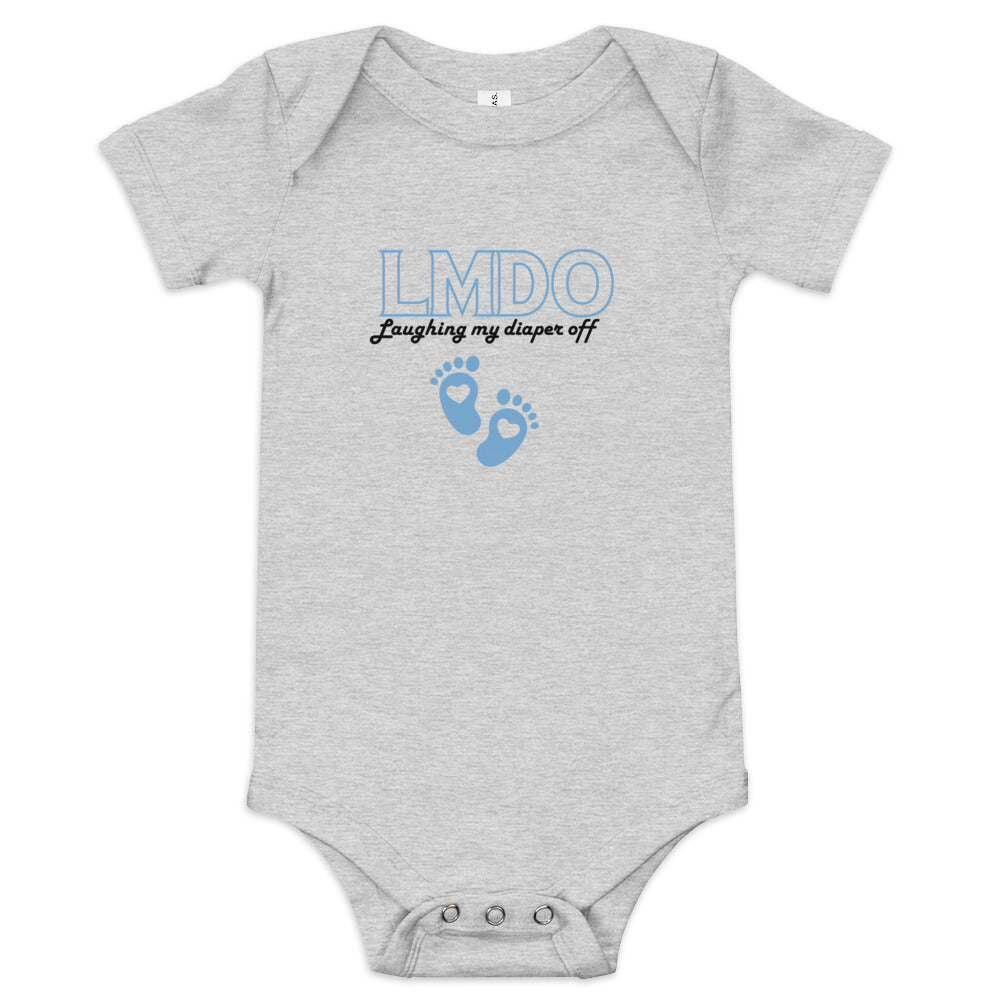 LMDO Baby short sleeve one piece - Bright Eye Creations