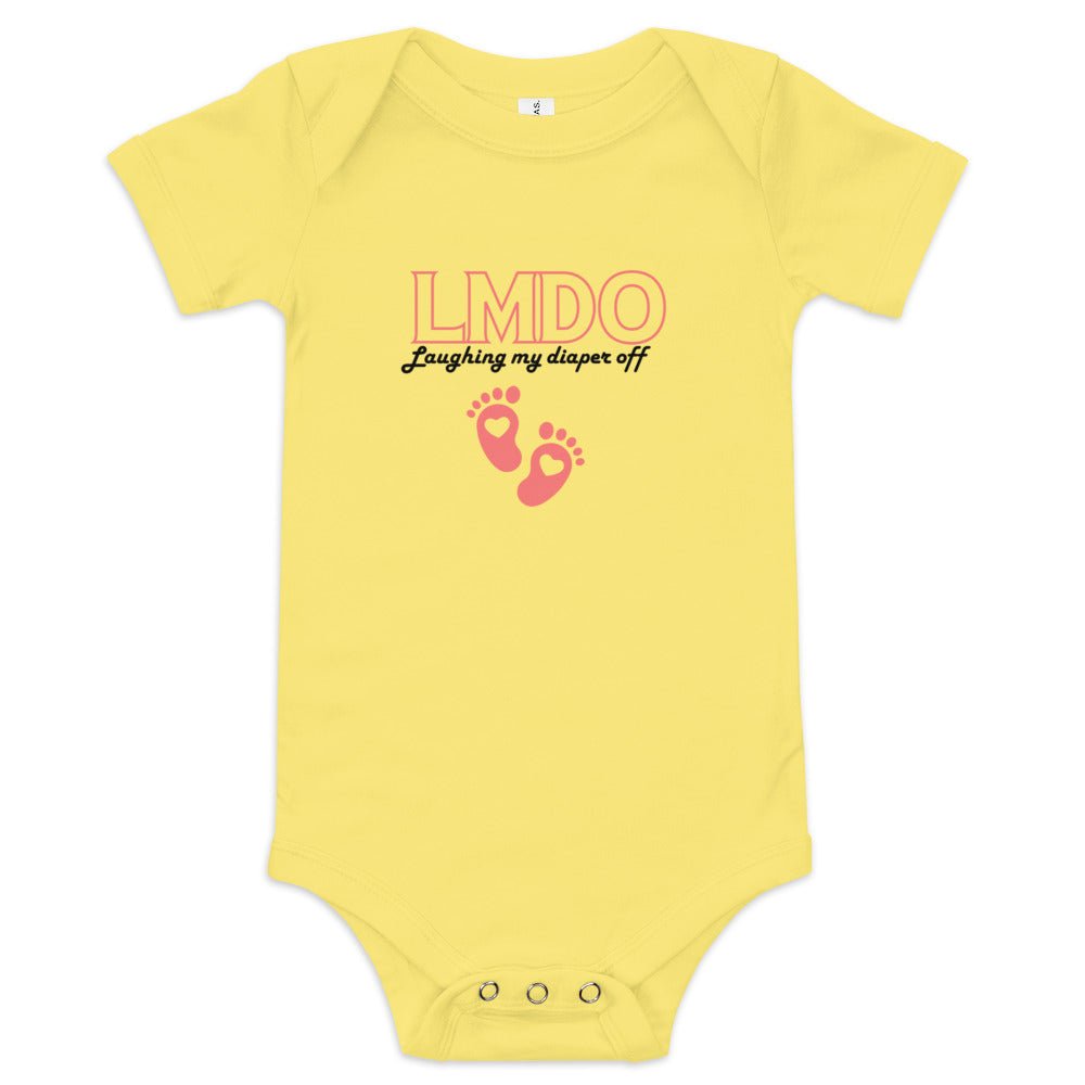LMDO Baby short sleeve one piece - Bright Eye Creations