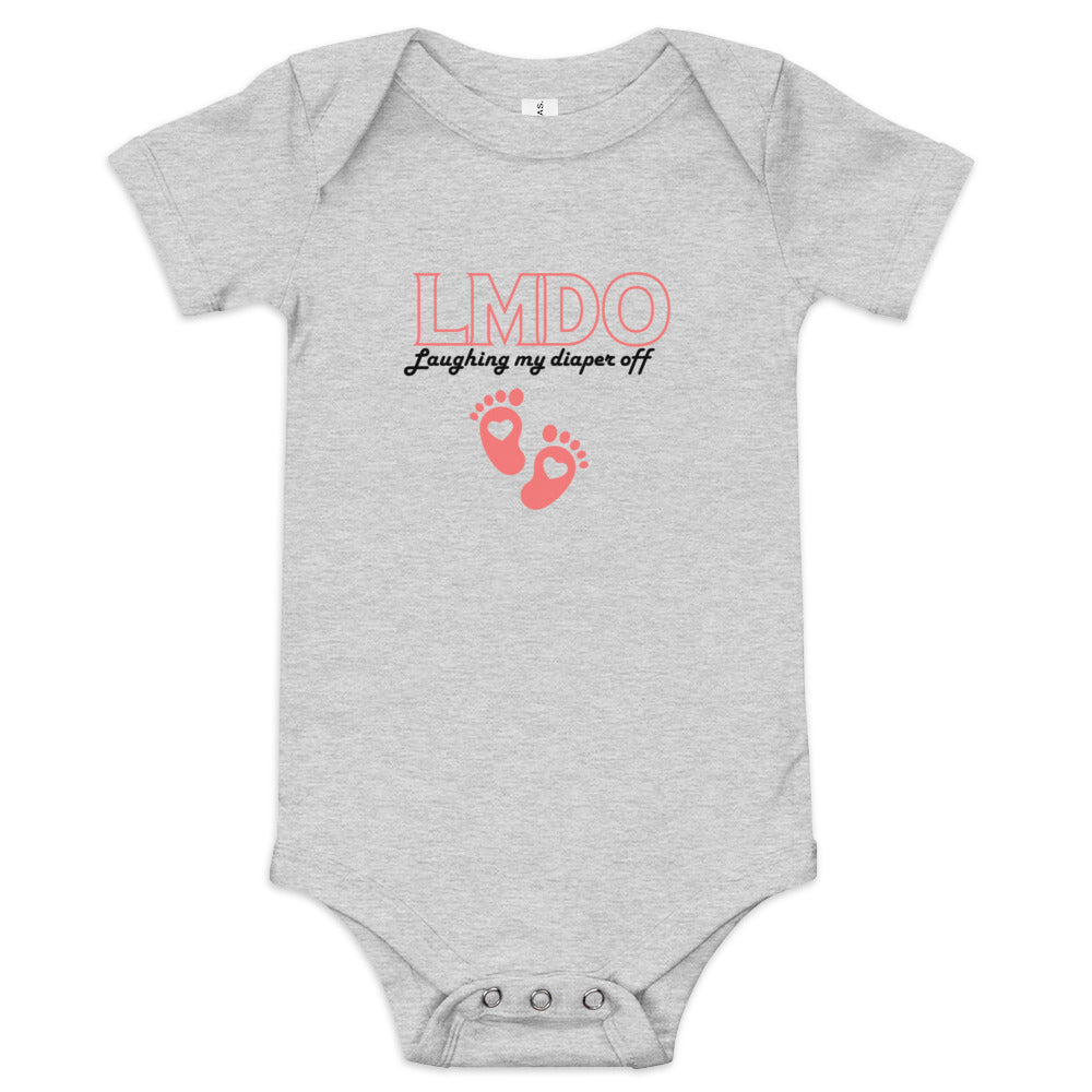 LMDO Baby short sleeve one piece - Bright Eye Creations