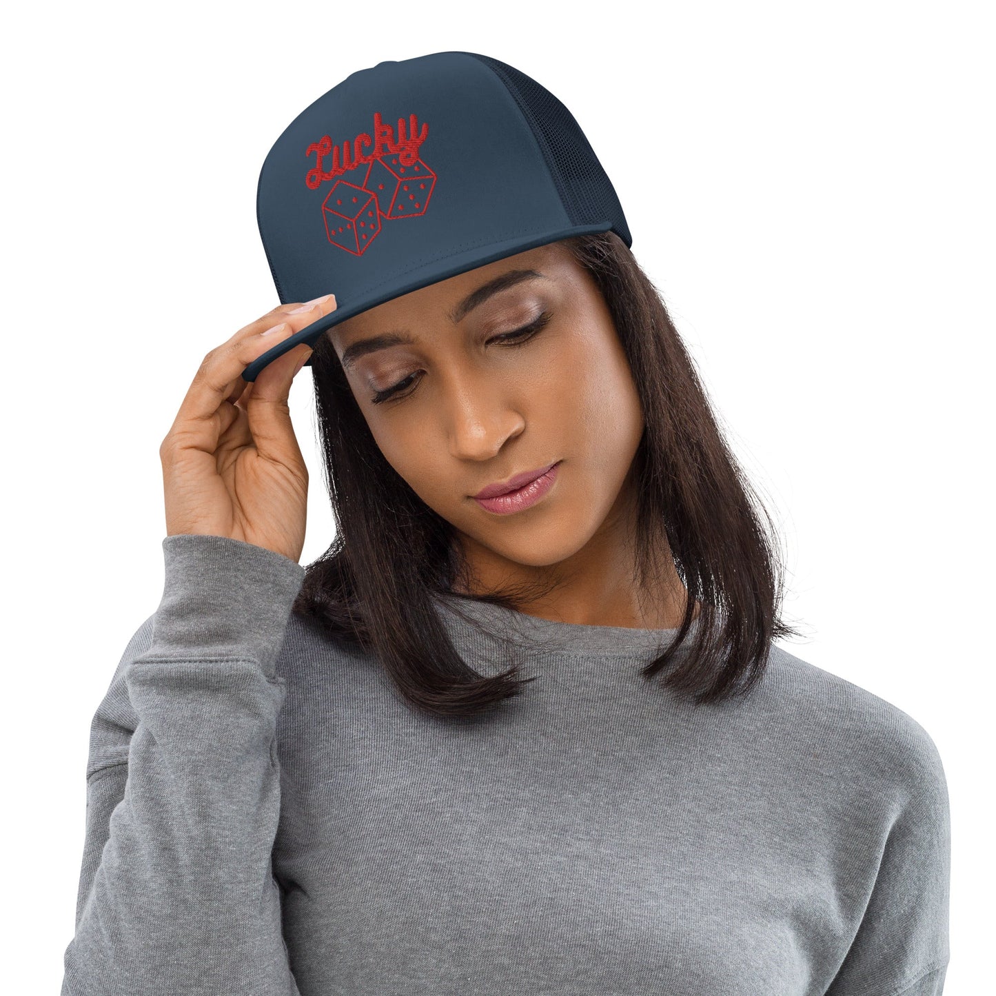 Lucky Trucker Cap - Bright Eye Creations