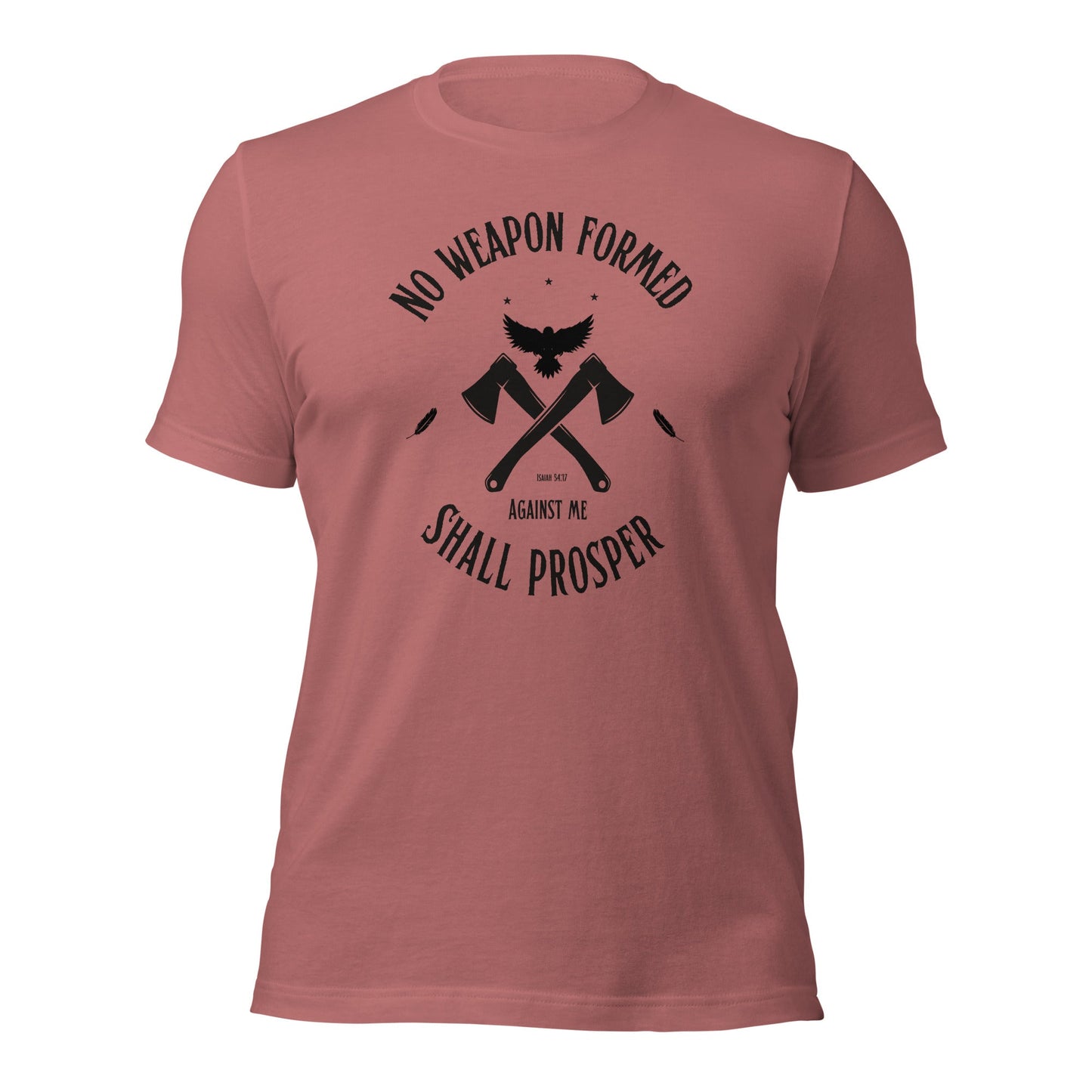 No Weapon Unisex t-shirt - Bright Eye Creations