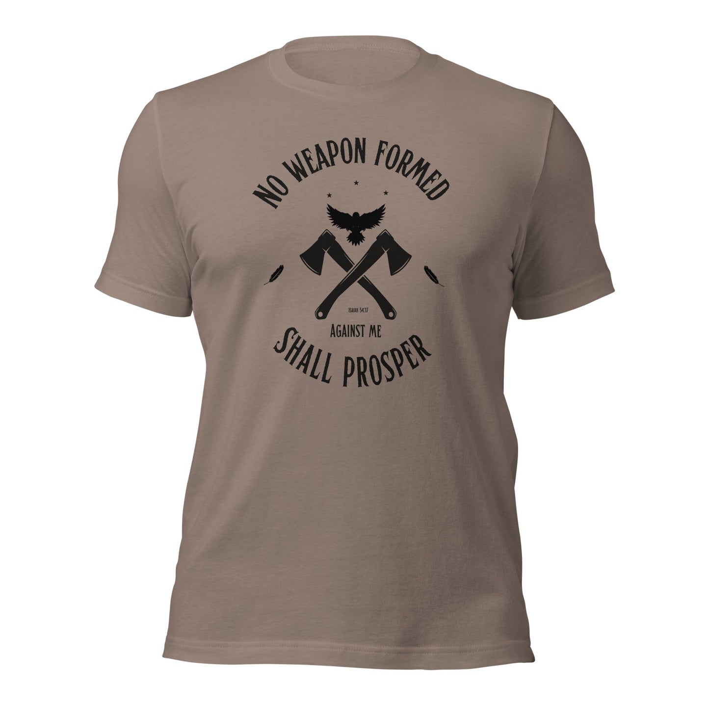 No Weapon Unisex t-shirt - Bright Eye Creations