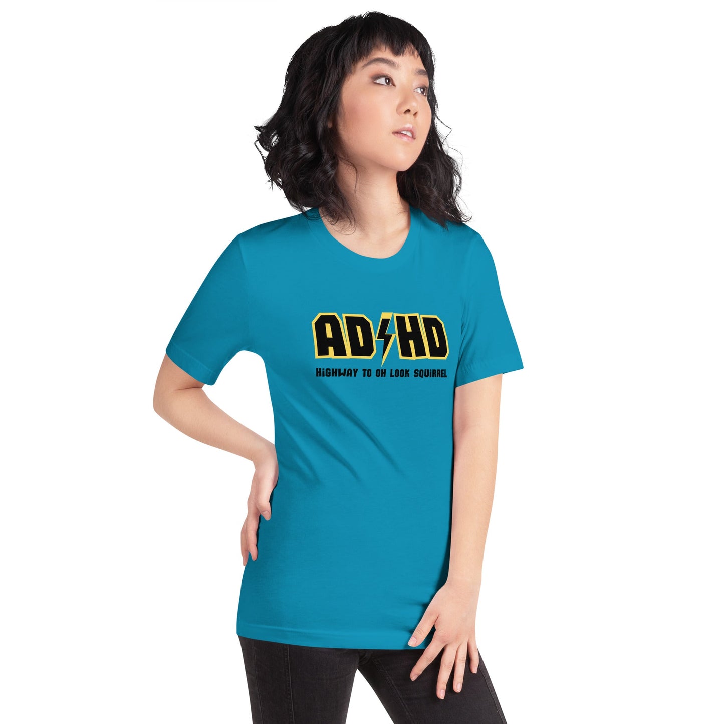 Unisex ADHD t-shirt - Bright Eye Creations