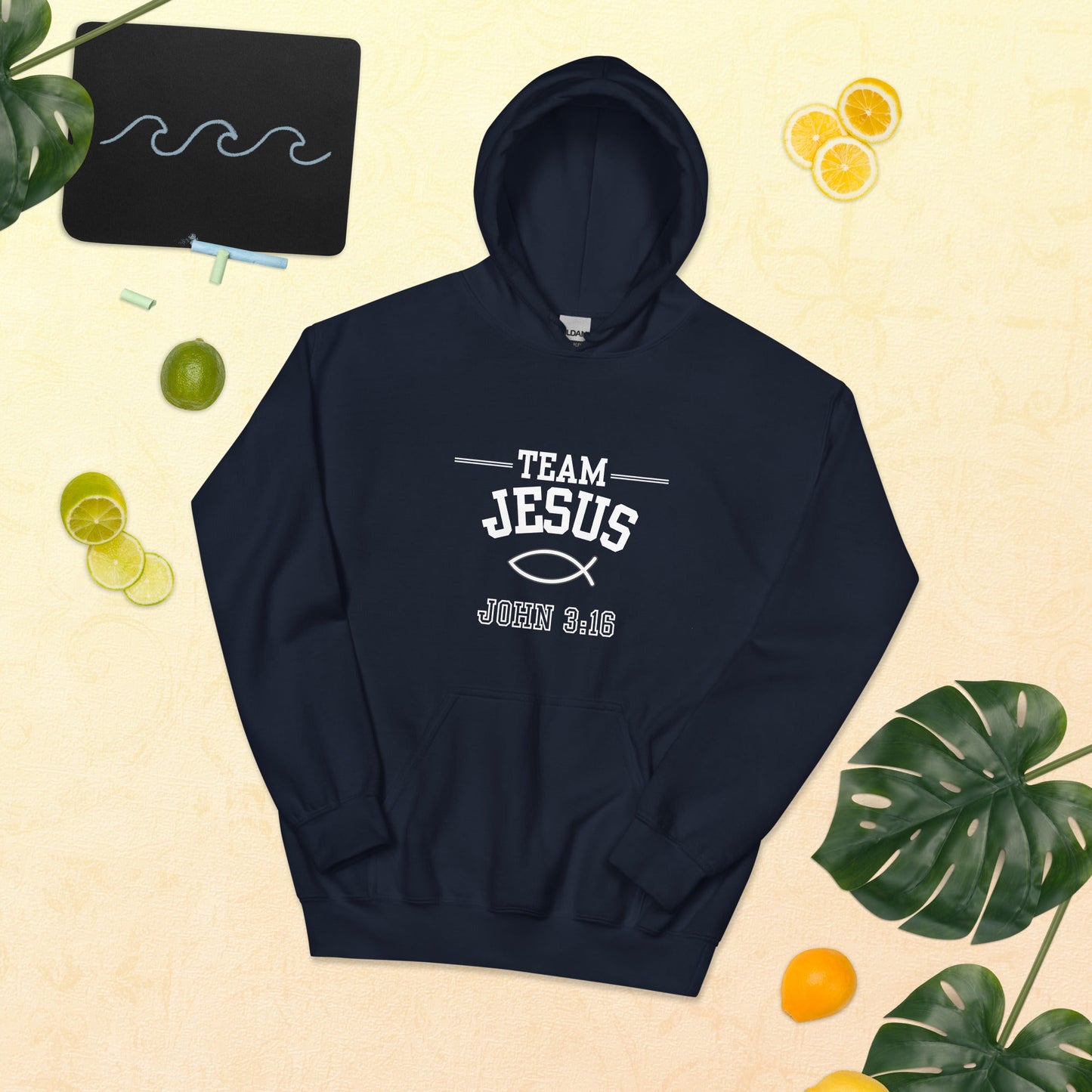 Unisex Team Jesus Hoodie - Bright Eye Creations