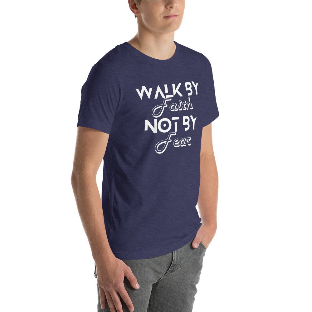 Unisex Walk by Faith t-shirt - Bright Eye Creations