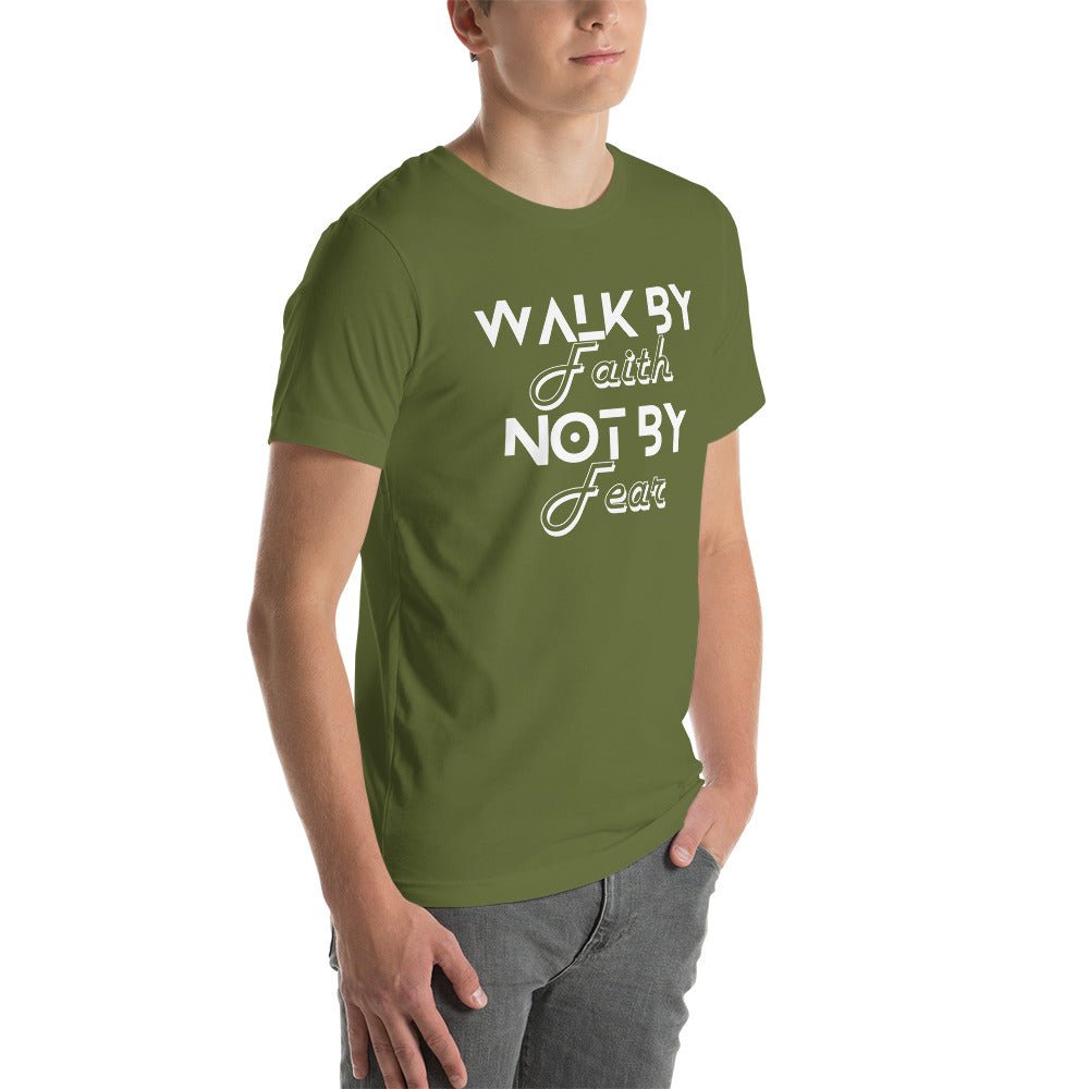 Unisex Walk by Faith t-shirt - Bright Eye Creations