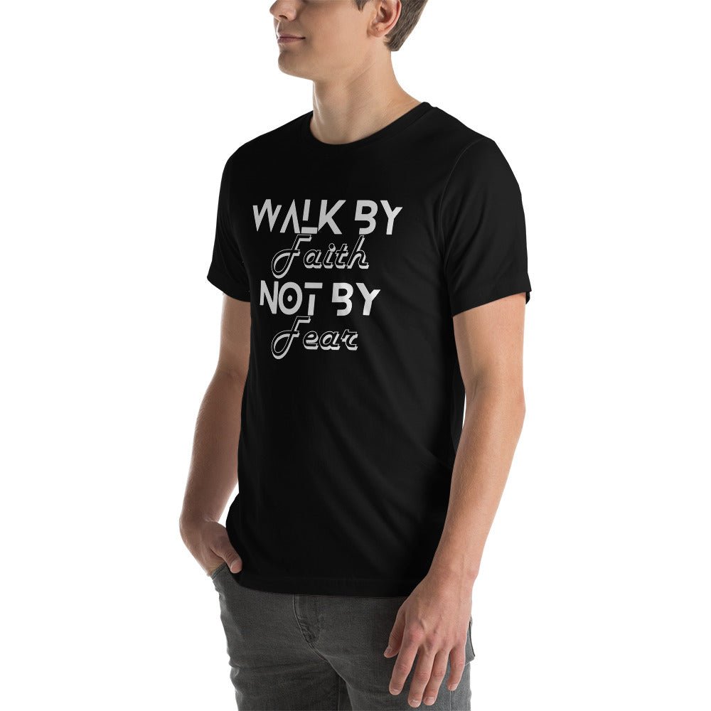 Unisex Walk by Faith t-shirt - Bright Eye Creations