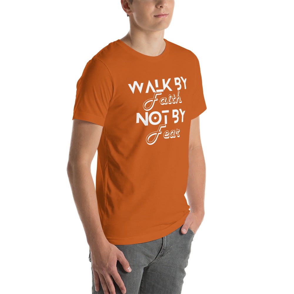 Unisex Walk by Faith t-shirt - Bright Eye Creations