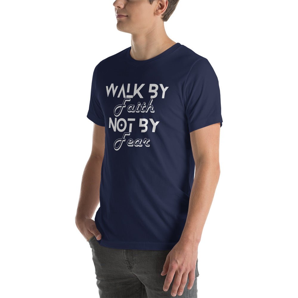 Unisex Walk by Faith t-shirt - Bright Eye Creations