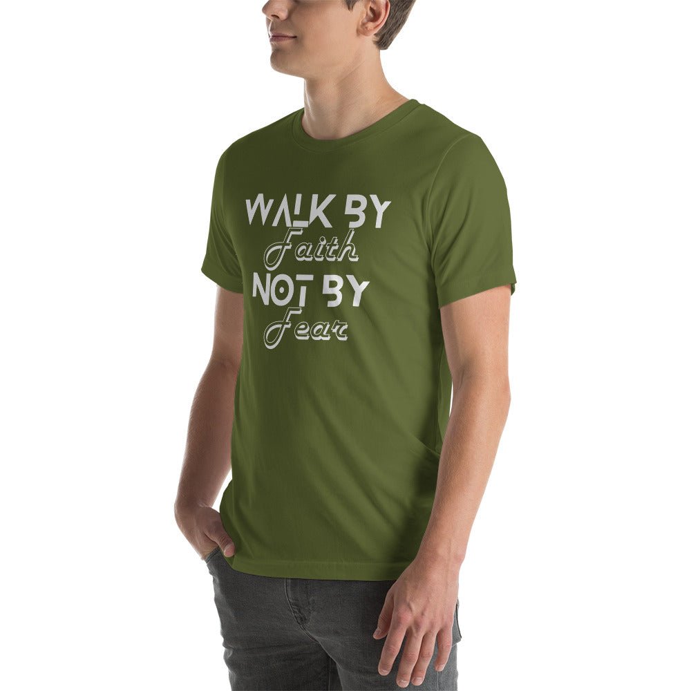 Unisex Walk by Faith t-shirt - Bright Eye Creations