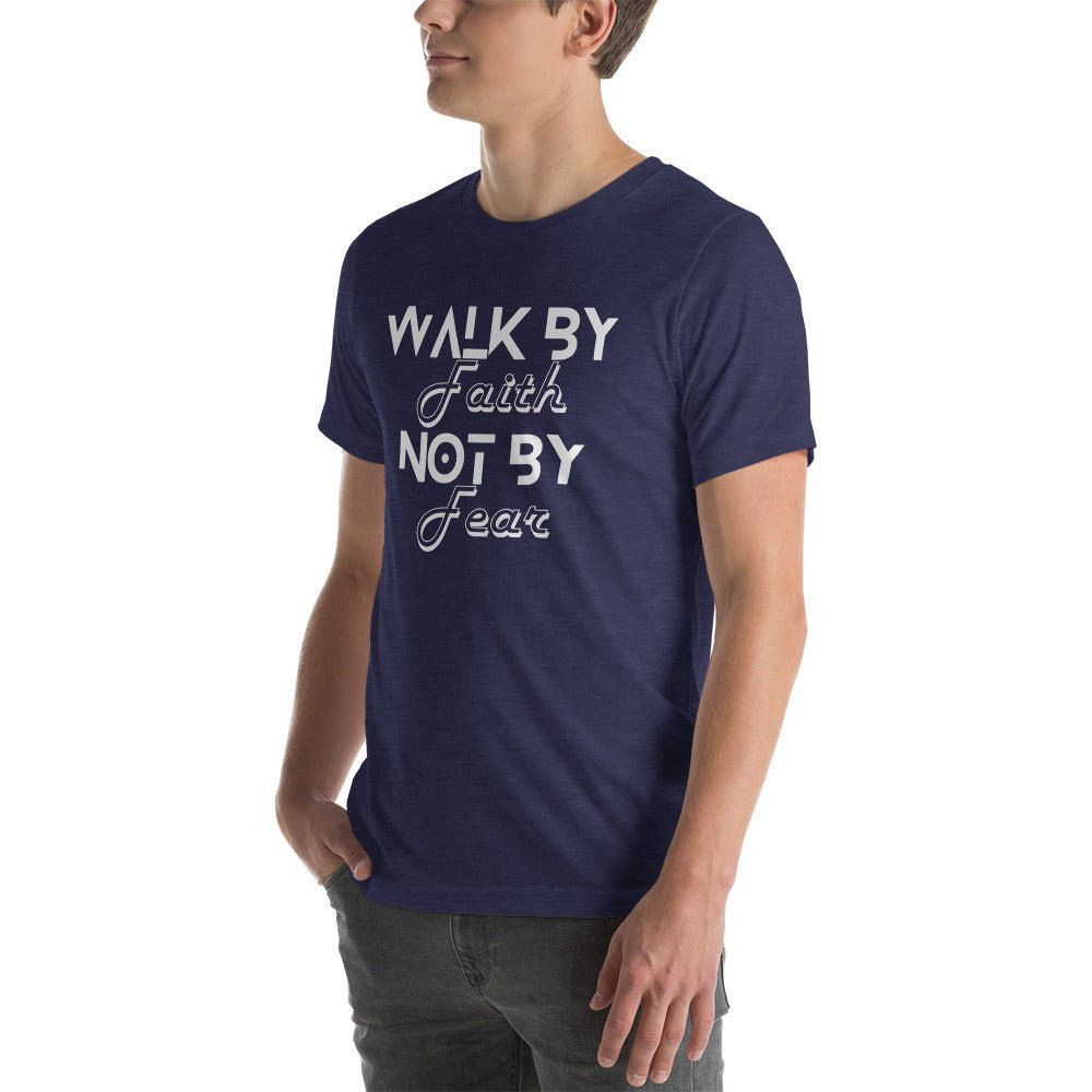 Unisex Walk by Faith t-shirt - Bright Eye Creations