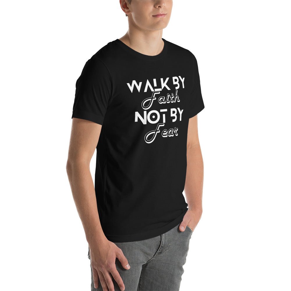 Unisex Walk by Faith t-shirt - Bright Eye Creations