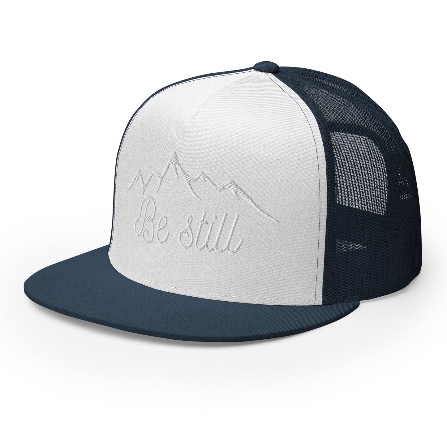 Be Still Trucker Cap - Bright Eye Creations