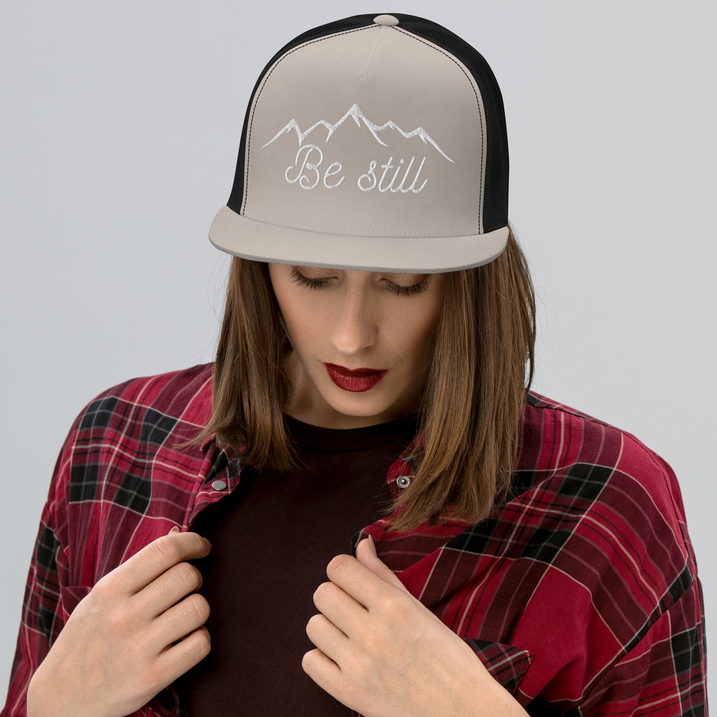 Be Still Trucker Cap - Bright Eye Creations