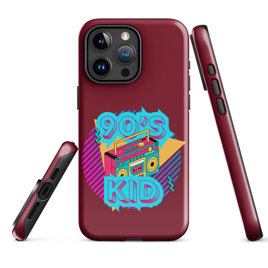 90s Kid Tough Case for iPhone® - Bright Eye Creations