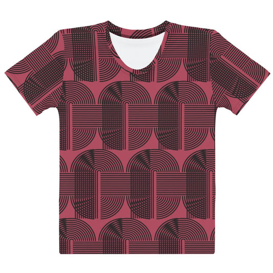Abstract Lines Women's T-shirt - Bright Eye Creations