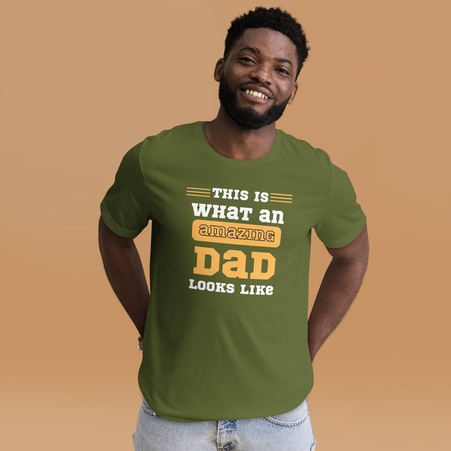 Amazing Dad Unisex t-shirt - Bright Eye Creations