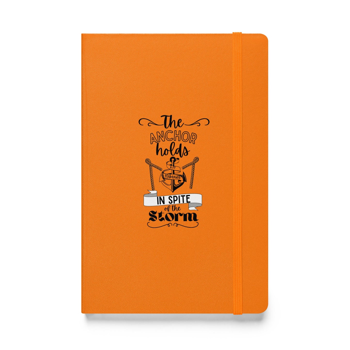 Anchor Holds Hardcover bound notebook - Bright Eye Creations