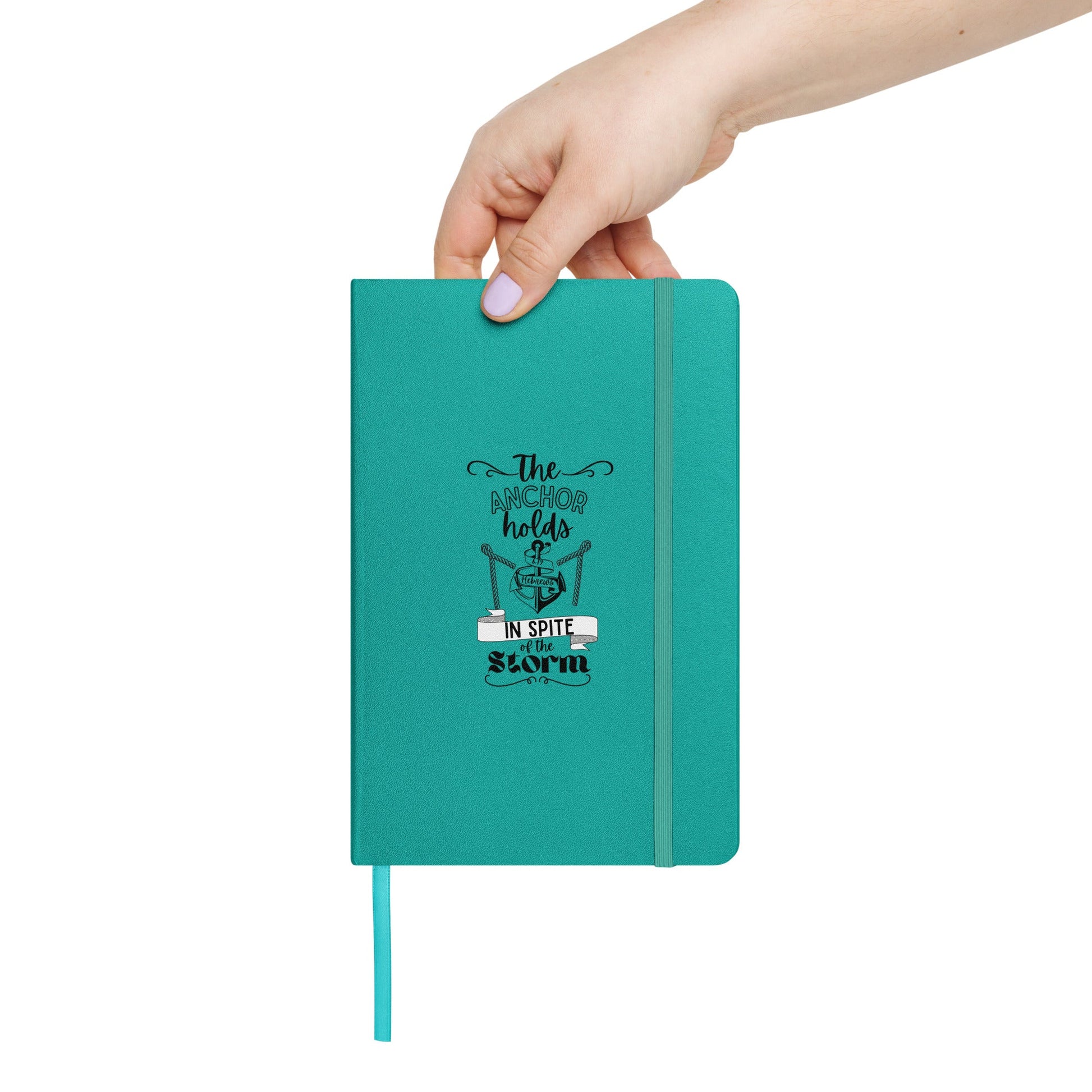 Anchor Holds Hardcover bound notebook - Bright Eye Creations