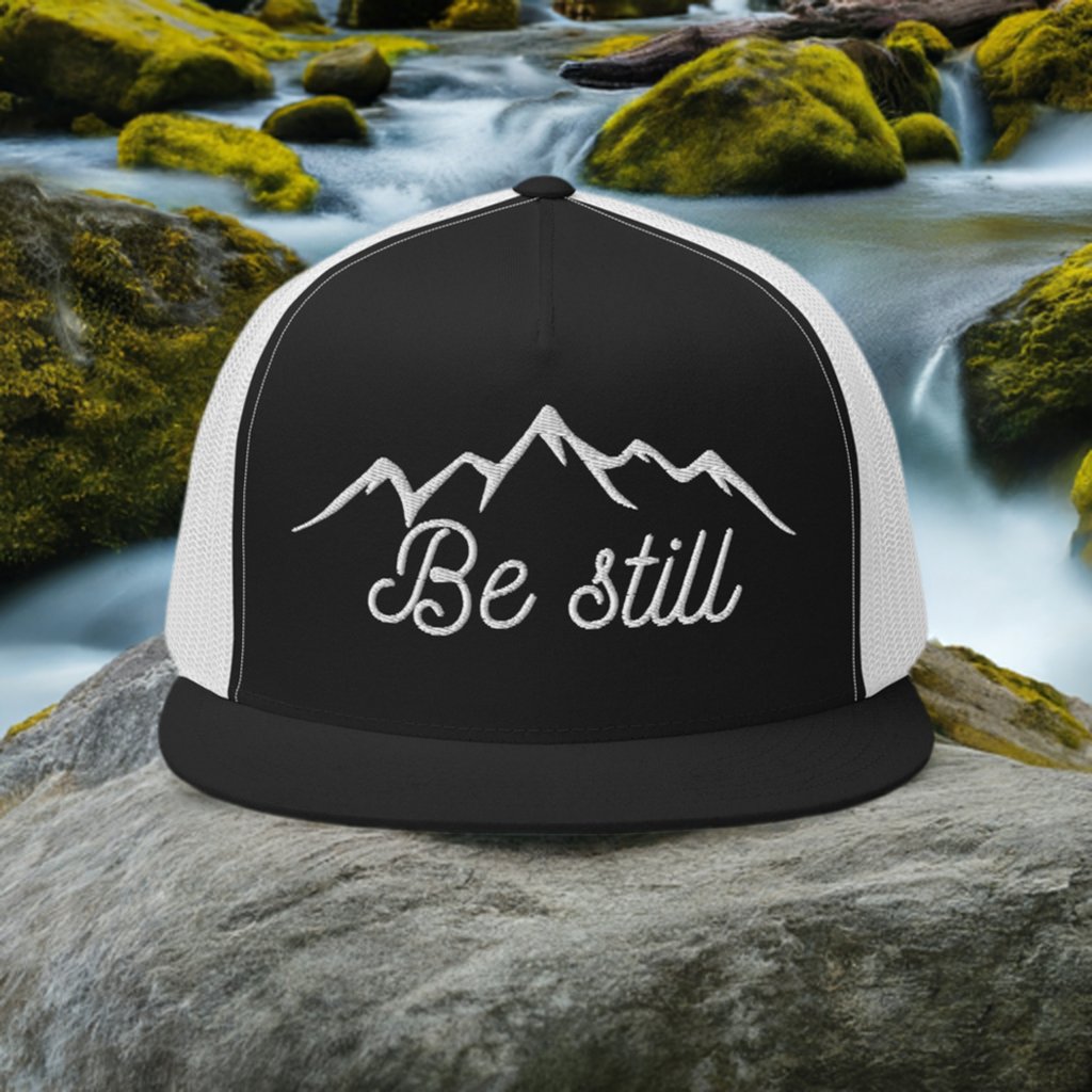 Be Still Trucker Cap - Bright Eye Creations