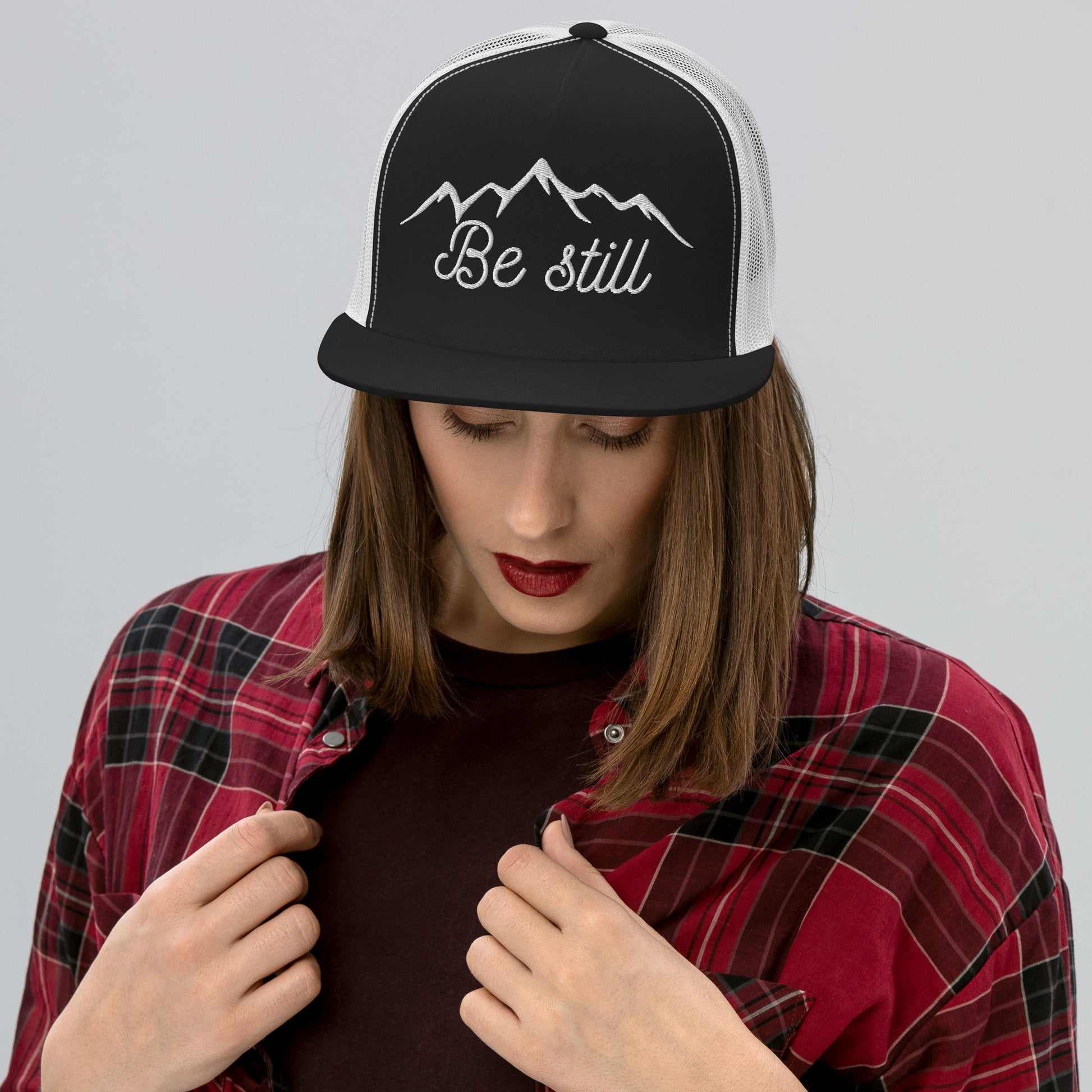 Be Still Trucker Cap - Bright Eye Creations