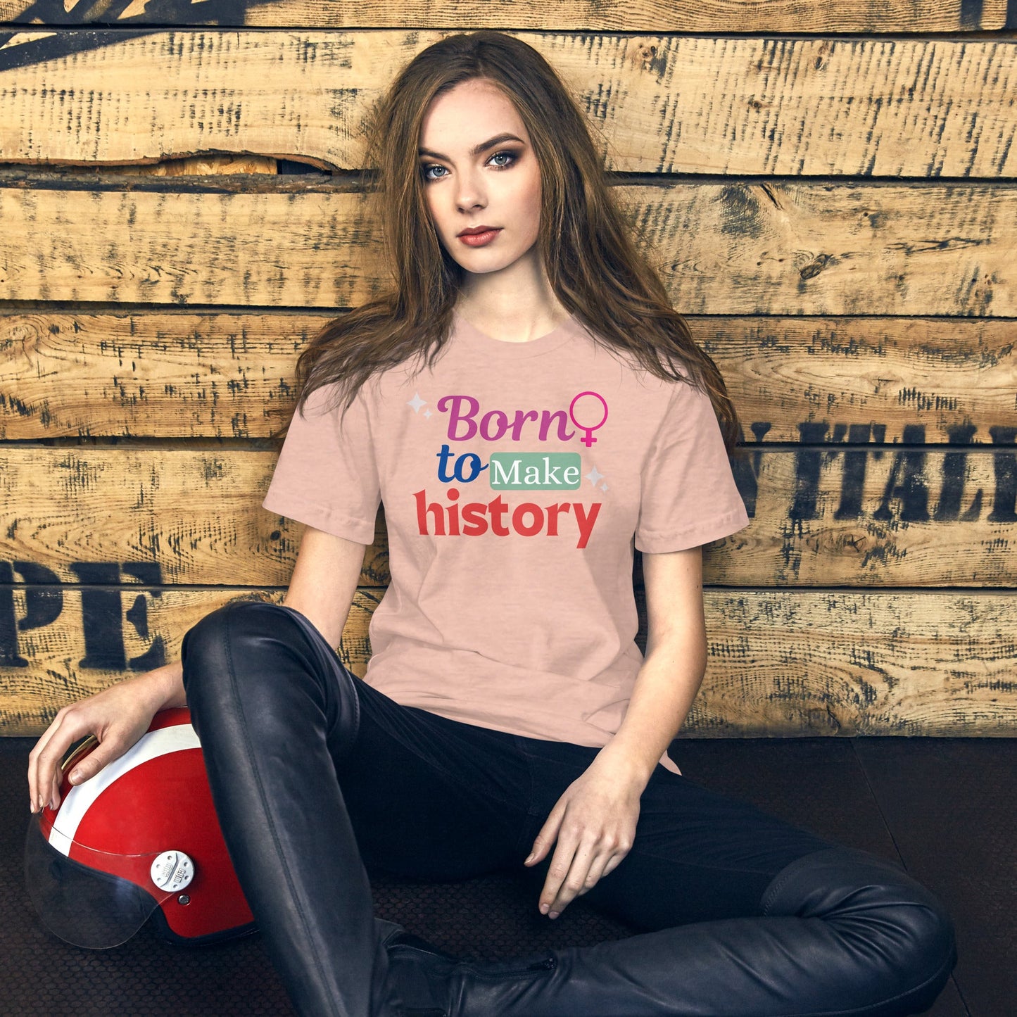 Born to make History t-shirt - Bright Eye Creations