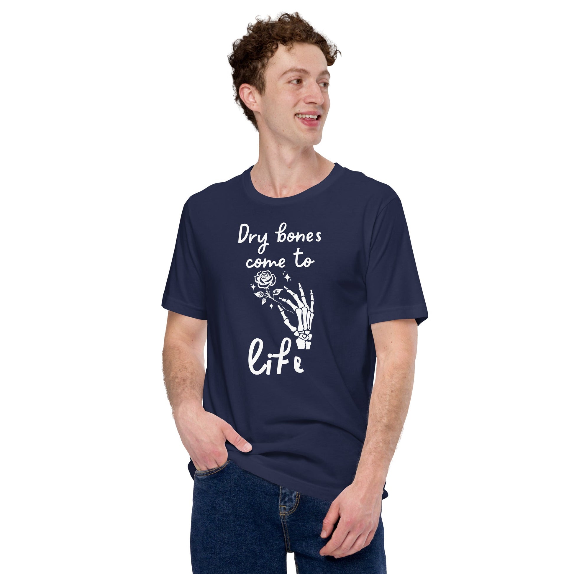 Dry Bones Unisex t - shirt - Bright Eye Creations