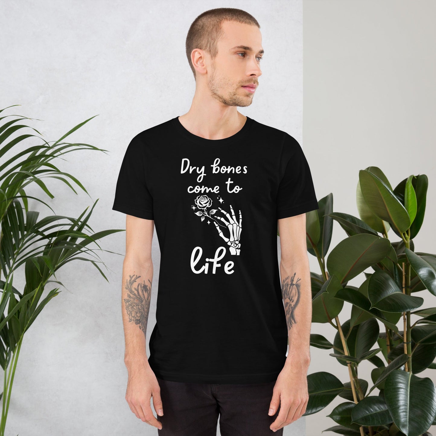 Dry Bones Unisex t - shirt - Bright Eye Creations