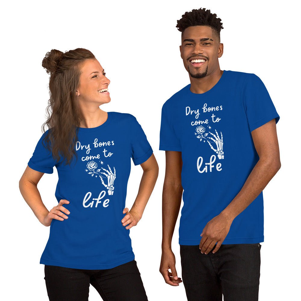 Dry Bones Unisex t - shirt - Bright Eye Creations