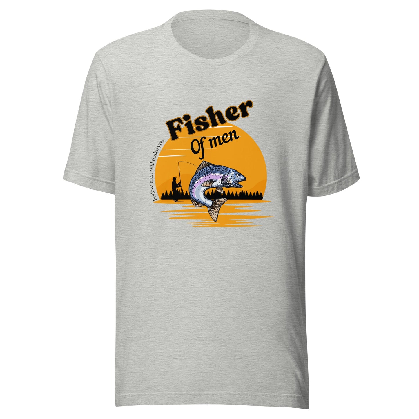 Fisher of Men Unisex t - shirt - Bright Eye Creations