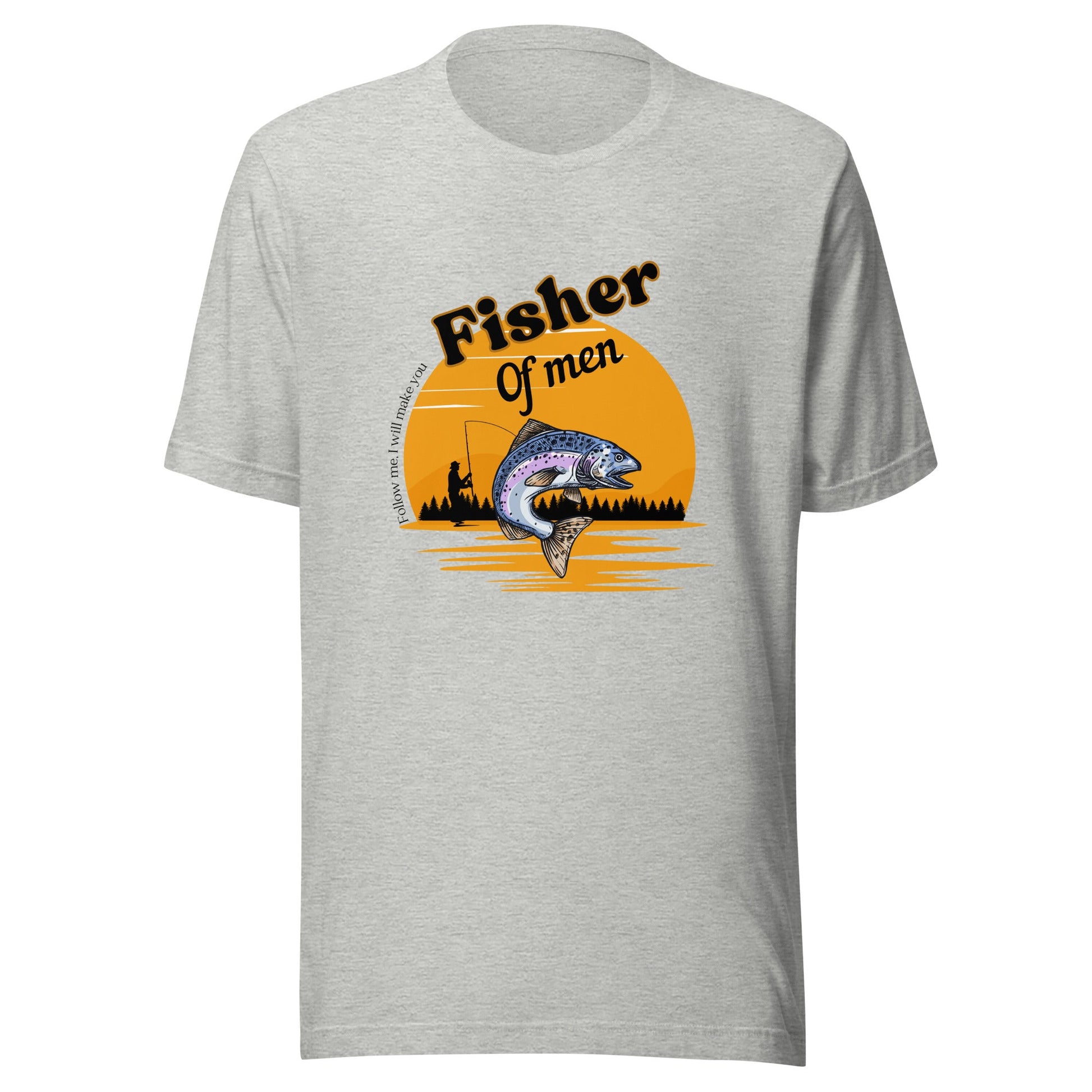 Fisher of Men Unisex t - shirt - Bright Eye Creations