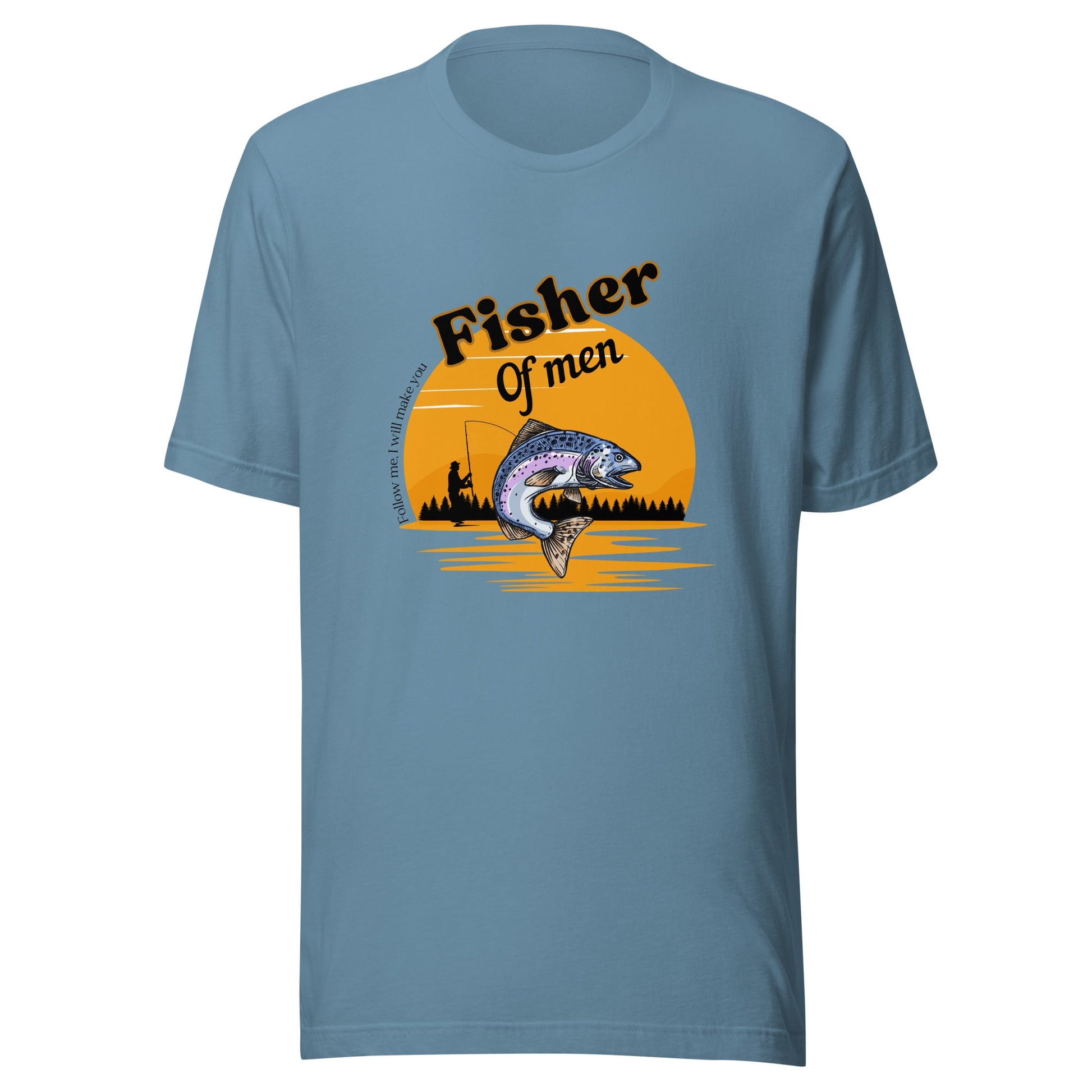 Fisher of Men Unisex t - shirt - Bright Eye Creations