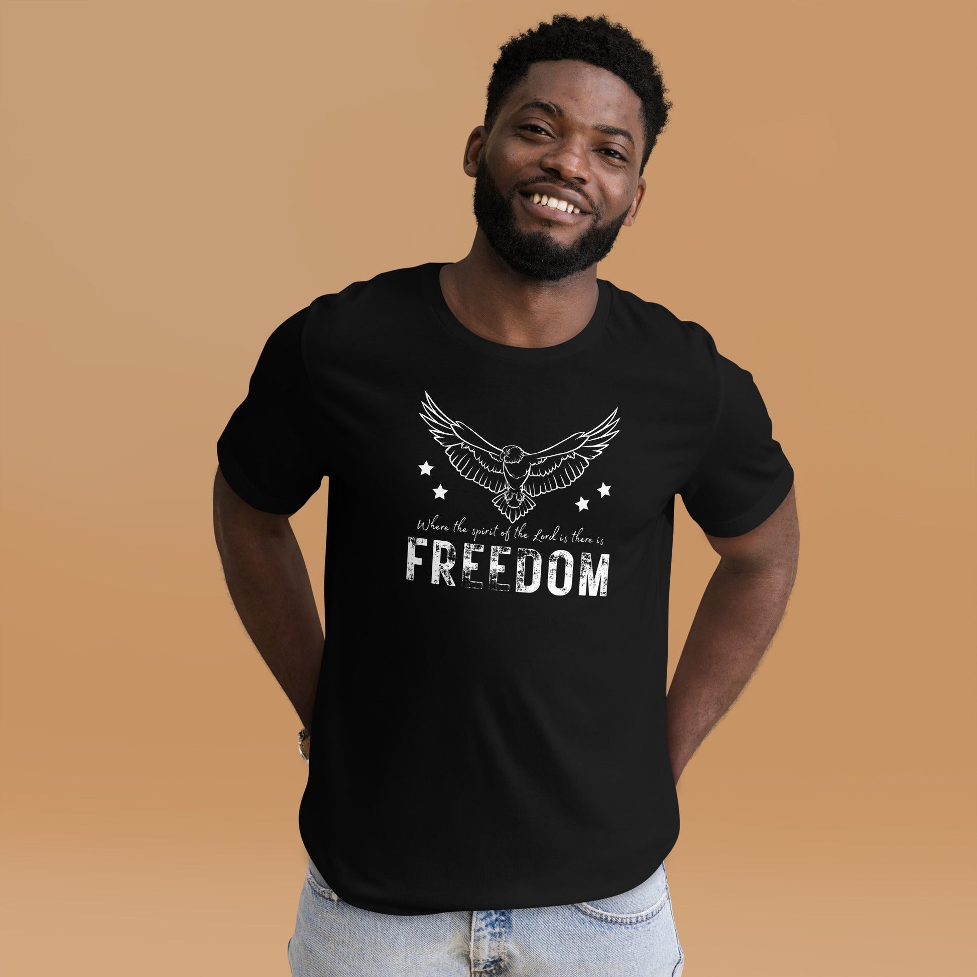 Freedom Unisex t - shirt - Bright Eye Creations