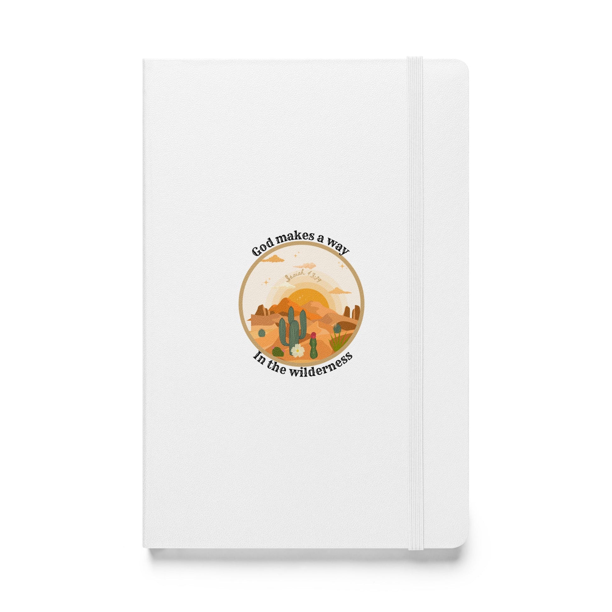 God Makes a Way Hardcover bound notebook - Bright Eye Creations