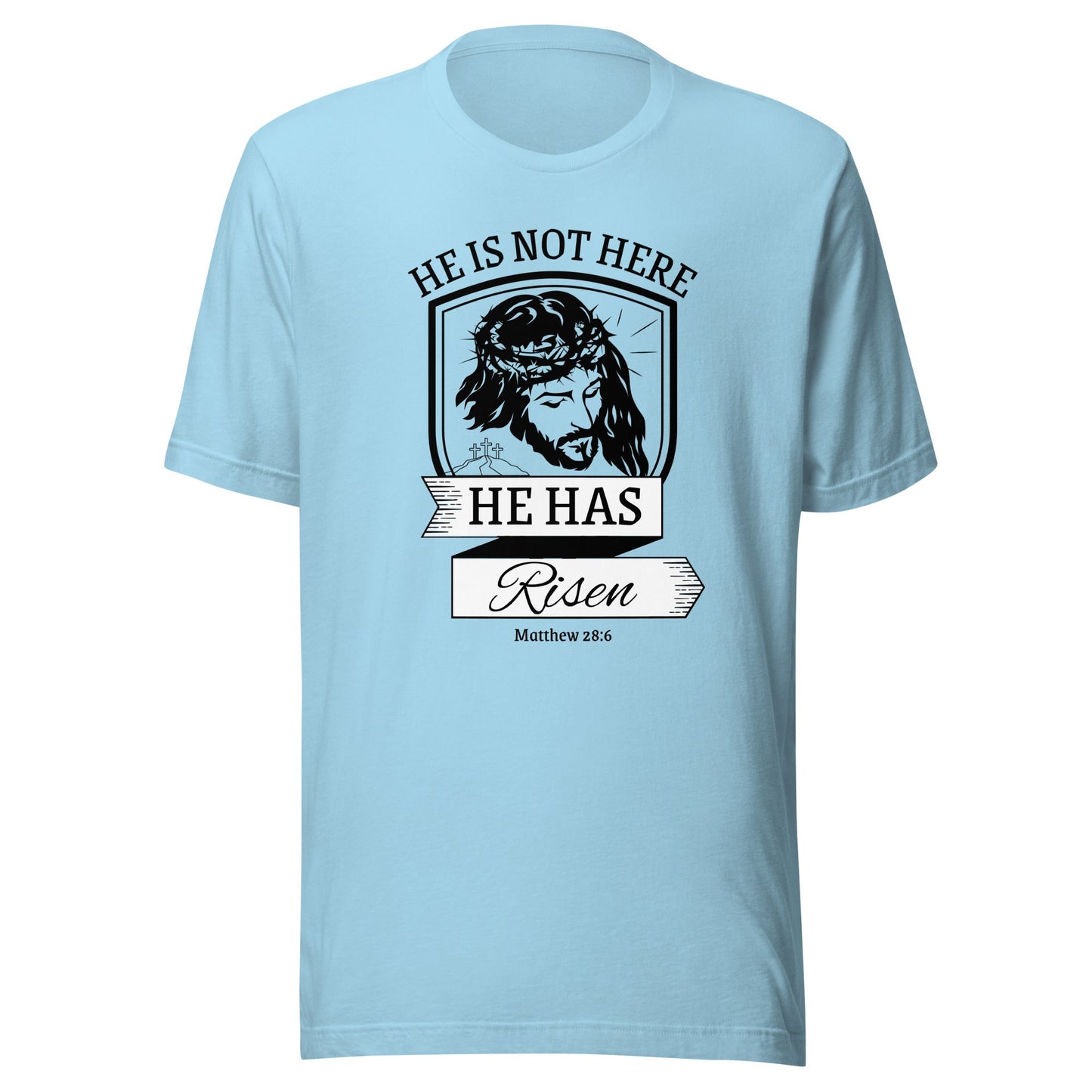 He is Not Here Unisex t - shirt - Bright Eye Creations