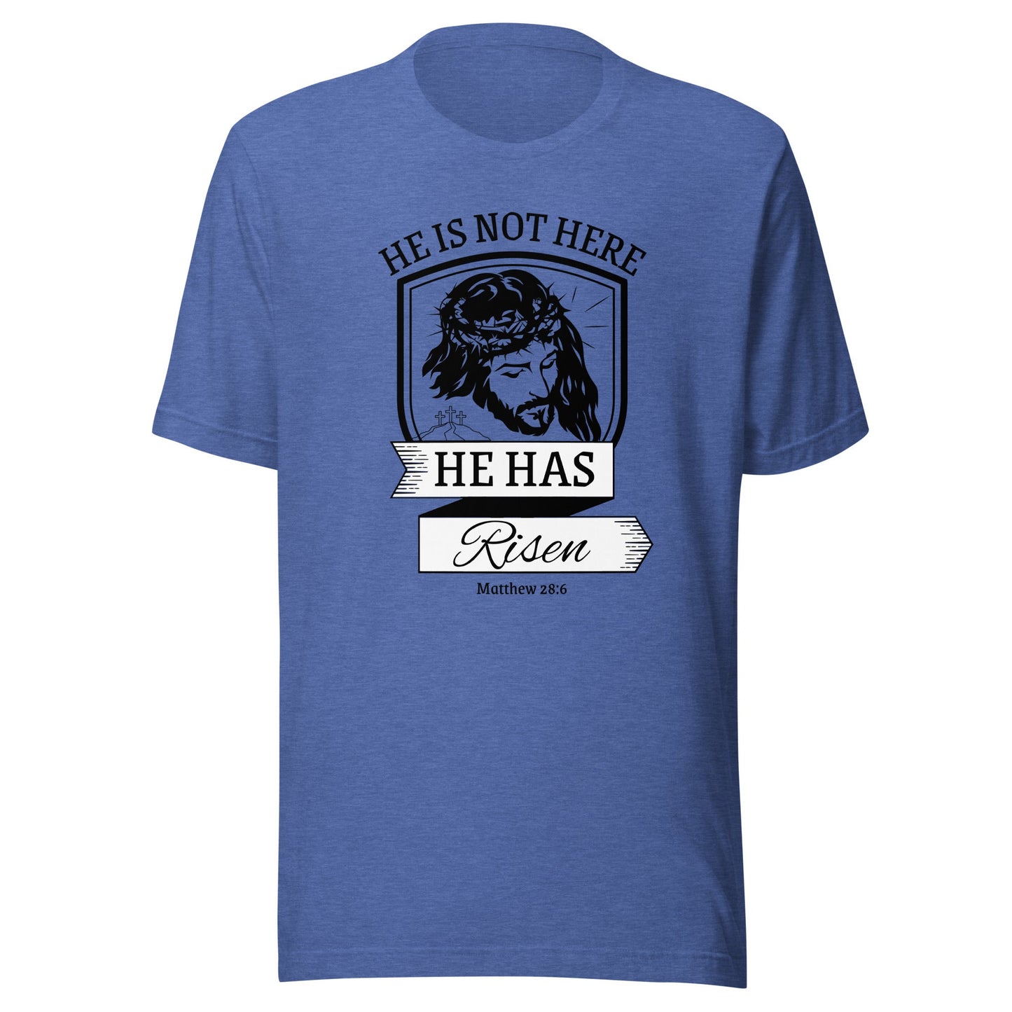 He is Not Here Unisex t - shirt - Bright Eye Creations