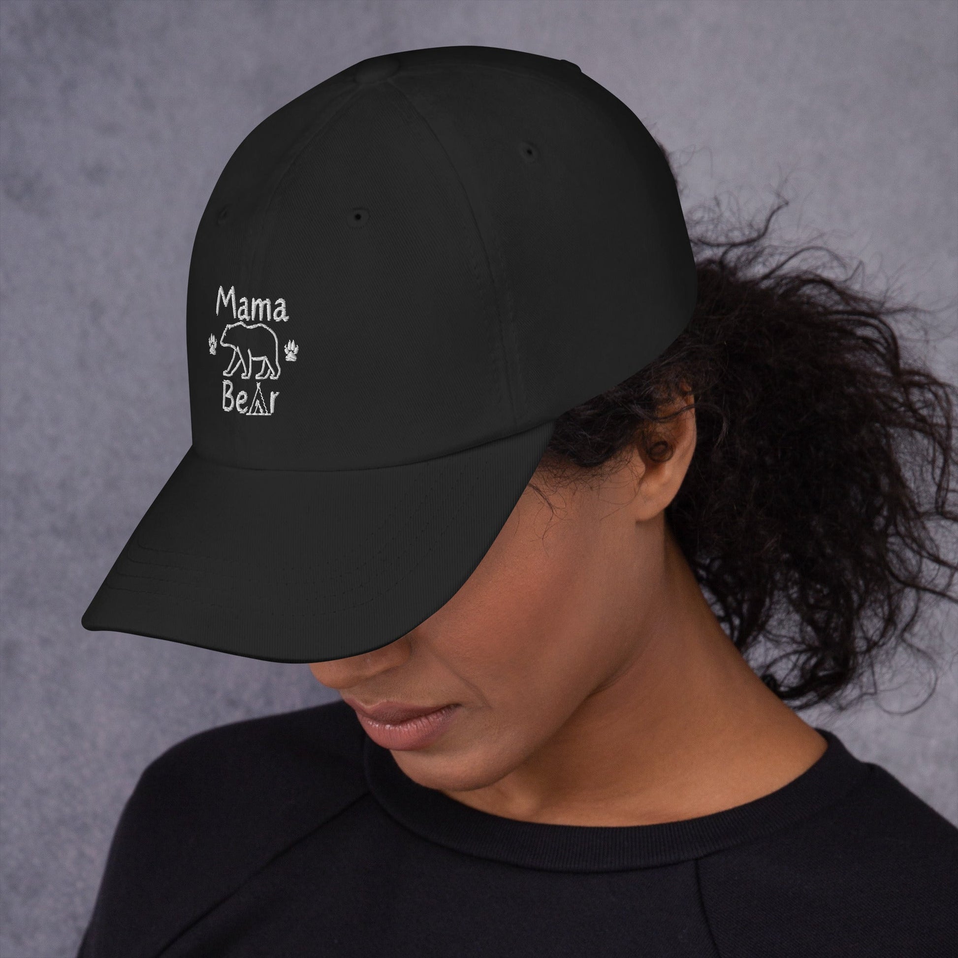 Mama Bear Dad hat - Bright Eye Creations