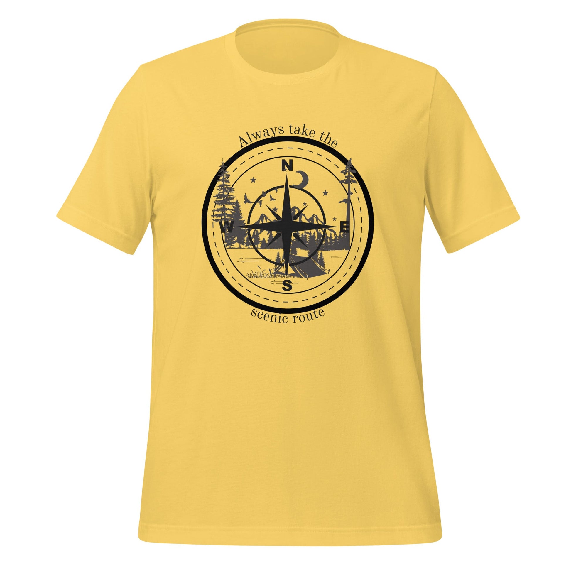 Scenic Route Unisex t - shirt - Bright Eye Creations