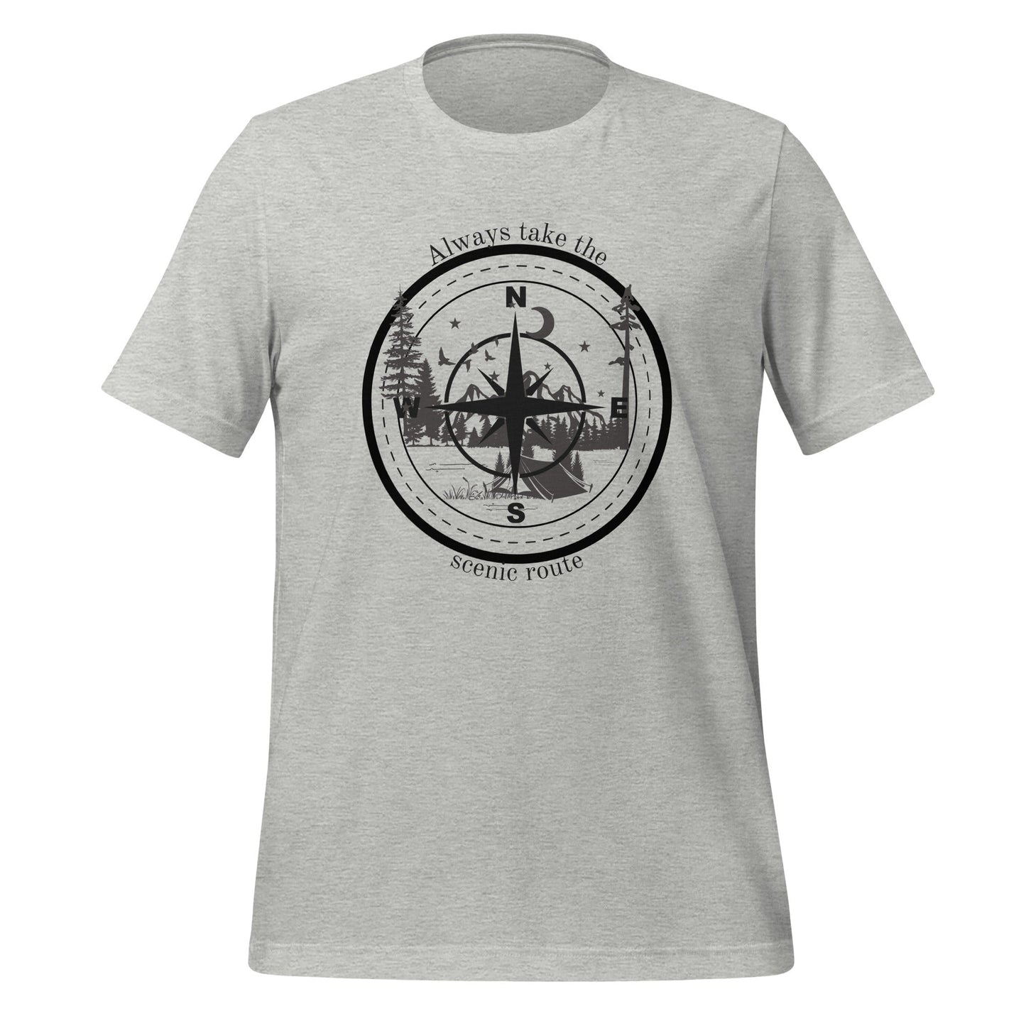 Scenic Route Unisex t - shirt - Bright Eye Creations