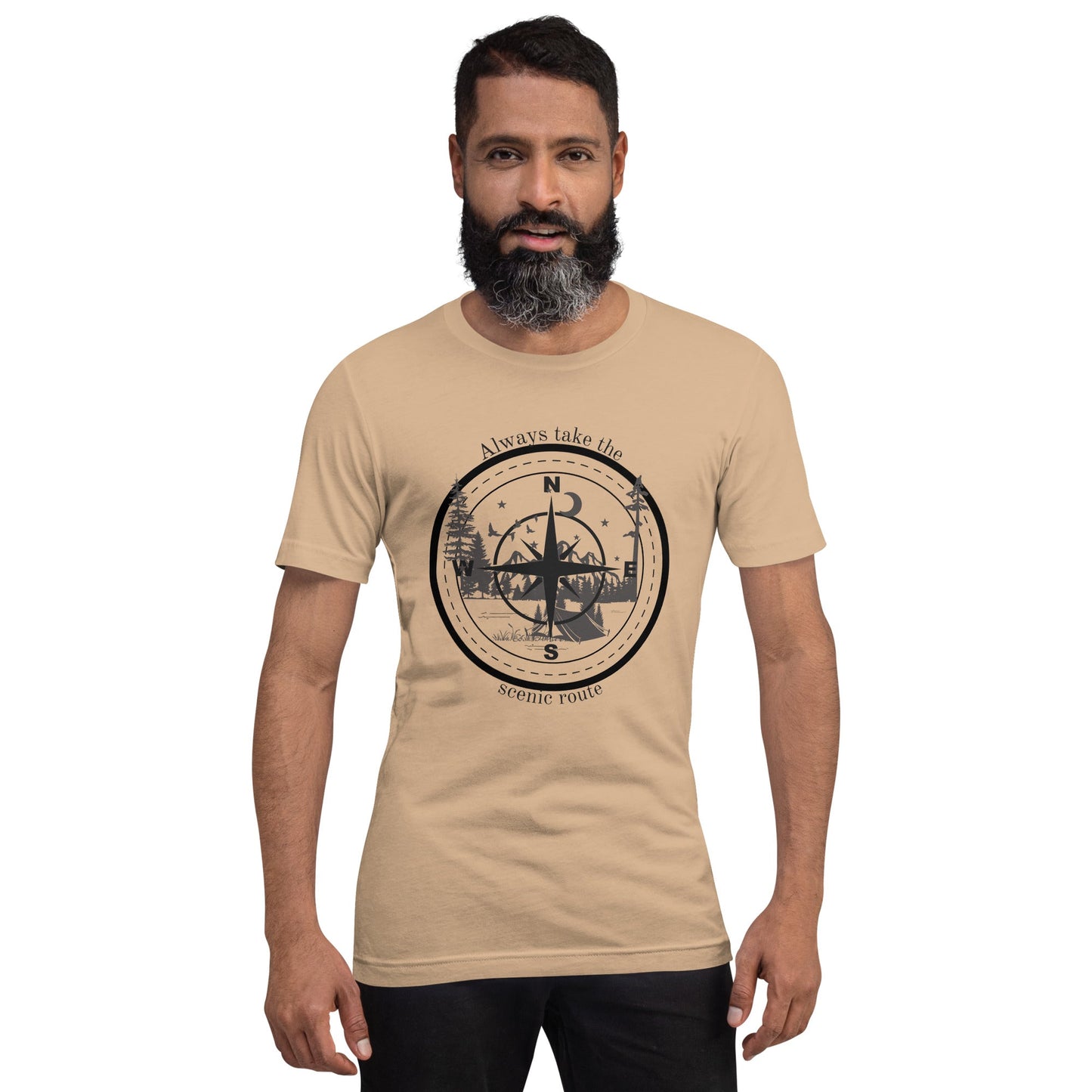 Scenic Route Unisex t - shirt - Bright Eye Creations