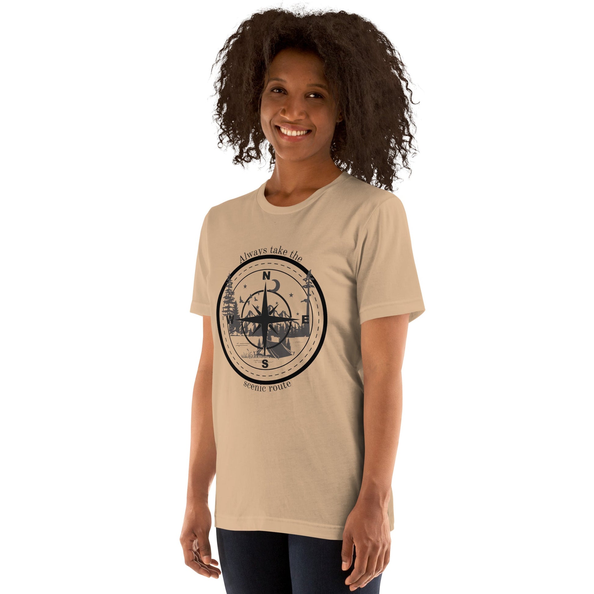 Scenic Route Unisex t - shirt - Bright Eye Creations