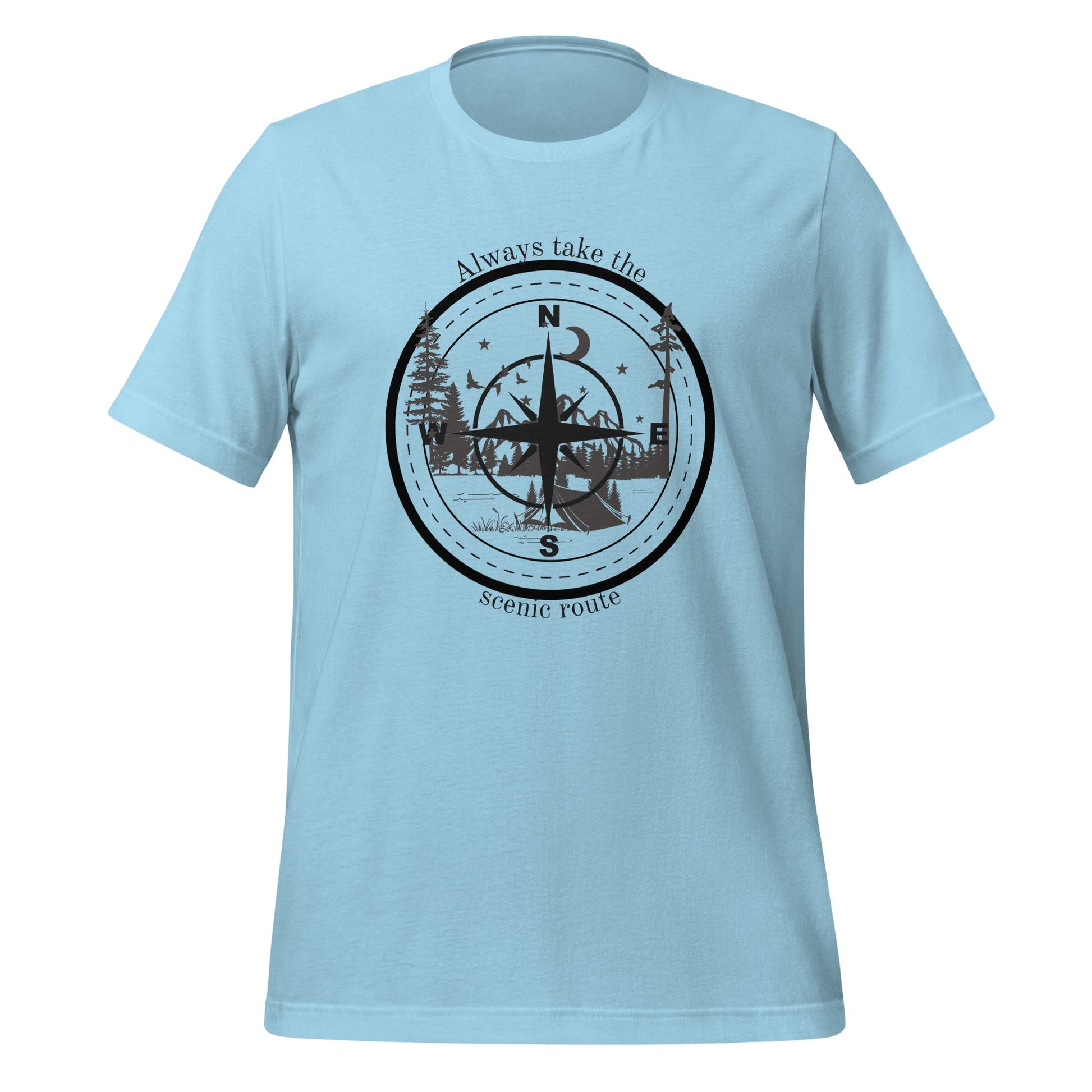 Scenic Route Unisex t - shirt - Bright Eye Creations