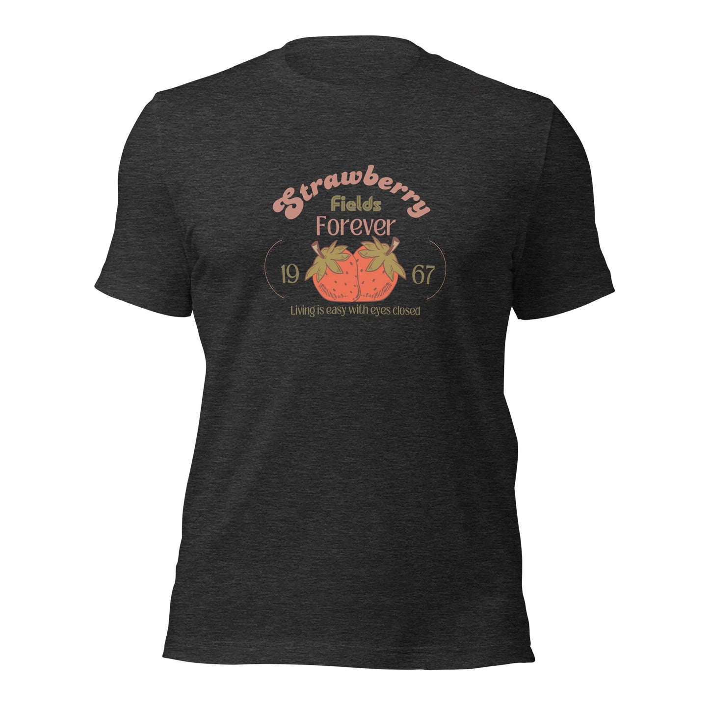 Strawberry Fields Unisex t - shirt - Bright Eye Creations