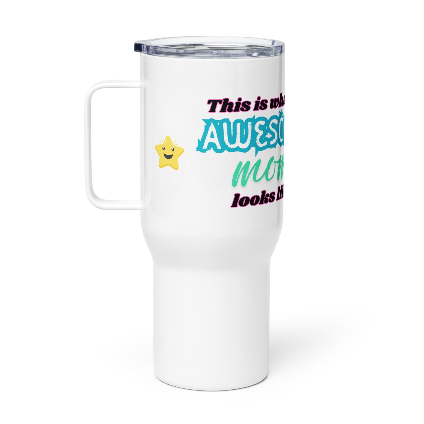 Awesome Mug Travel mug with a handle