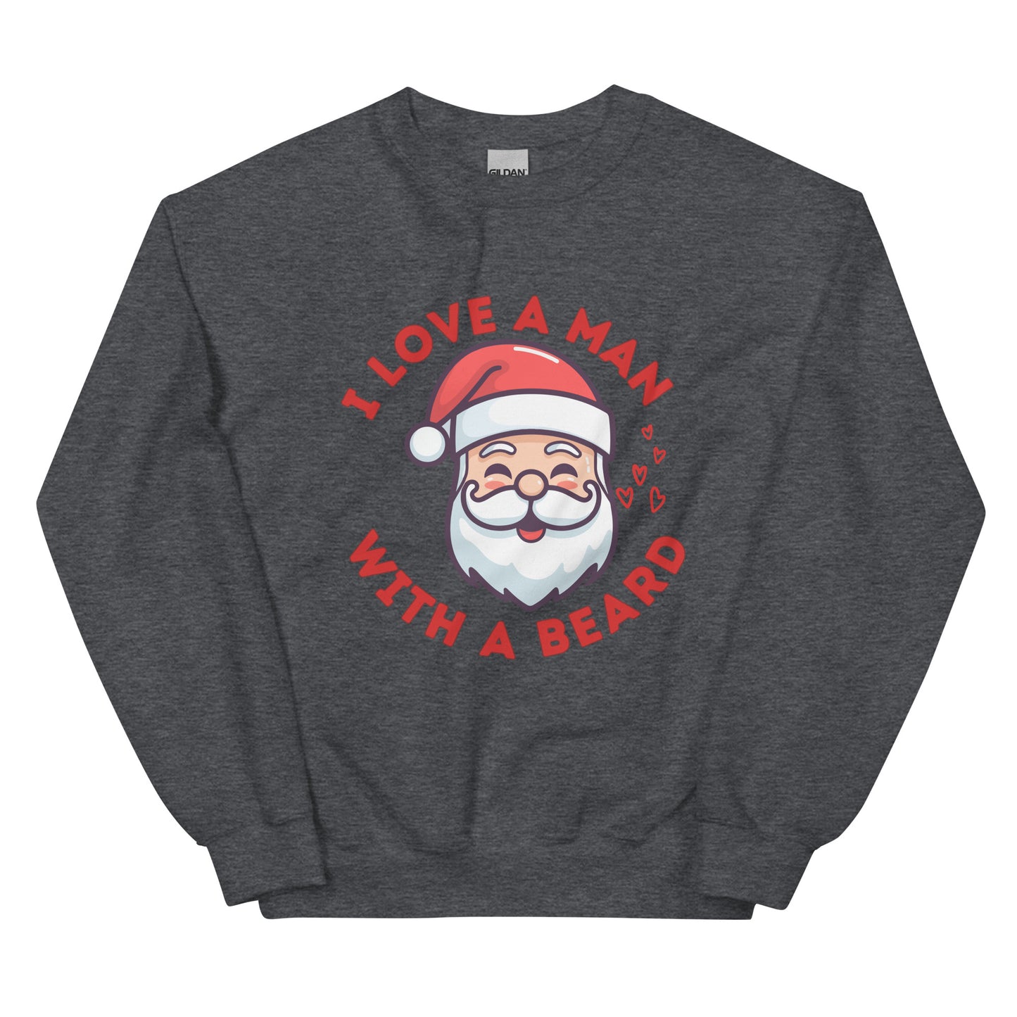 Unisex Bearded Man Sweatshirt