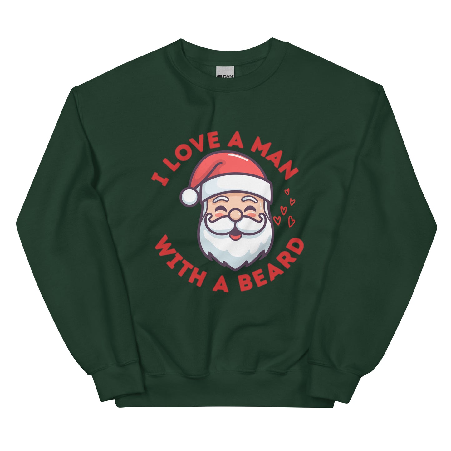 Unisex Bearded Man Sweatshirt