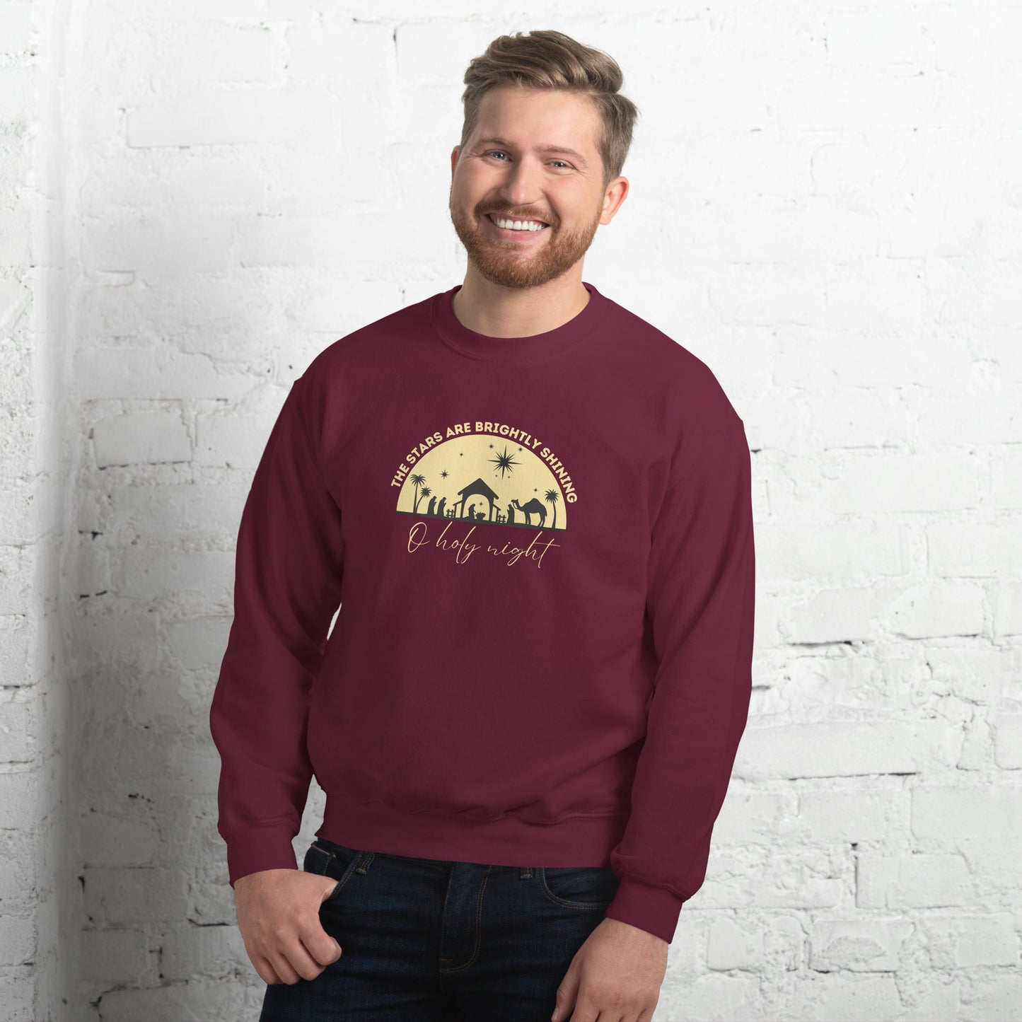 Unisex O Holy Night Sweatshirt